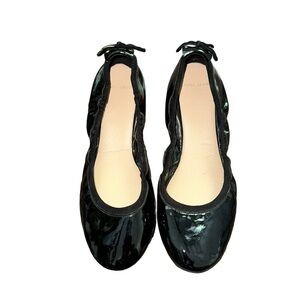 Cole Haan Women's Black Patent Leather Ballet Flats